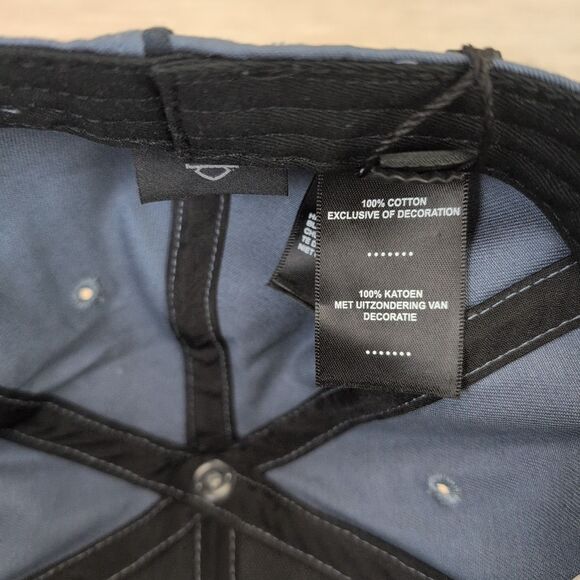 Harley Davidson Bar & Shield Fitted Hat Ensign Blue 97745-23VM S8ze 7-1/8" New - Picture 7 of 8